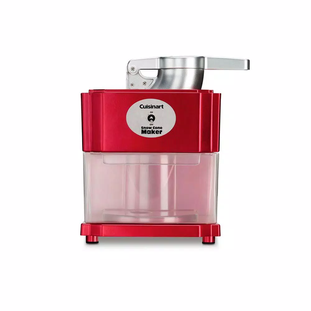 Dessert Makers Cuisinart 20 Oz. Red Countertop Snow Cone Machine 3 Dessert Makers Cuisinart 20 Oz. Red Countertop Snow Cone Machine