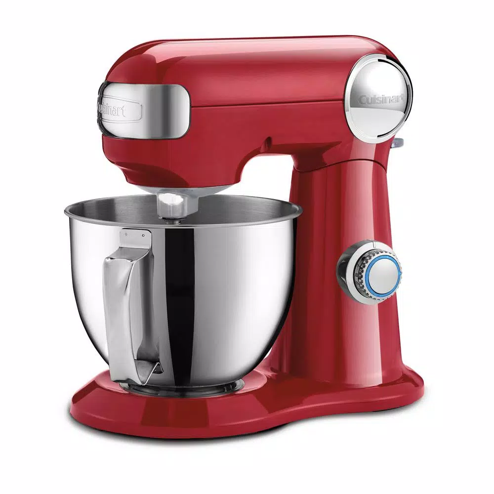 Mixers Cuisinart 3.5 Qt. Red Precision Master Petite Stand Mixer 5 Mixers Cuisinart 3.5 Qt. Red Precision Master Petite Stand Mixer - Image 3