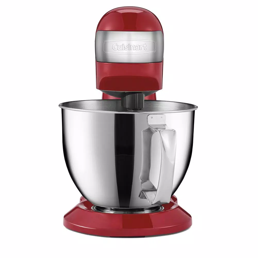 Mixers Cuisinart 3.5 Qt. Red Precision Master Petite Stand Mixer 4 Mixers Cuisinart 3.5 Qt. Red Precision Master Petite Stand Mixer - Image 2
