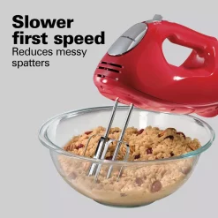 Mixers Hamilton Beach Ensemble 6-Speed Red Hand Mixer With Snap-On Case 19 Mixers Hamilton Beach Ensemble 6-Speed Red Hand Mixer With Snap-On Case -Dessert Makers Popular Store red hamilton beach hand mixers 62633r 76 1000