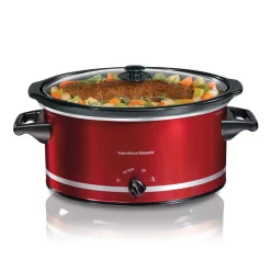 Cookers Hamilton Beach 8 Qt. Red Slow Cooker -Dessert Makers Popular Store red hamilton beach slow cookers 33184 4f 1000