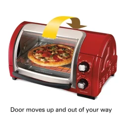 Toasters Hamilton Beach Easy Reach 1200 W 4-Slice Red Toaster Oven With Roll-Top Door 12 Toasters Hamilton Beach Easy Reach 1200 W 4-Slice Red Toaster Oven With Roll-Top Door -Dessert Makers Popular Store red hamilton beach toaster ovens 31337d 4f 1000