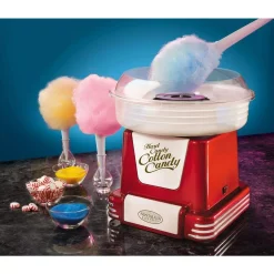 Dessert Makers Nostalgia Retro Red Hard And Sugar Free Cotton Candy Maker With Cotton Candy Cones 25 Dessert Makers Nostalgia Retro Red Hard And Sugar Free Cotton Candy Maker With Cotton Candy Cones -Dessert Makers Popular Store red nostalgia cotton candy machines pcm 805retrored 4f 1000