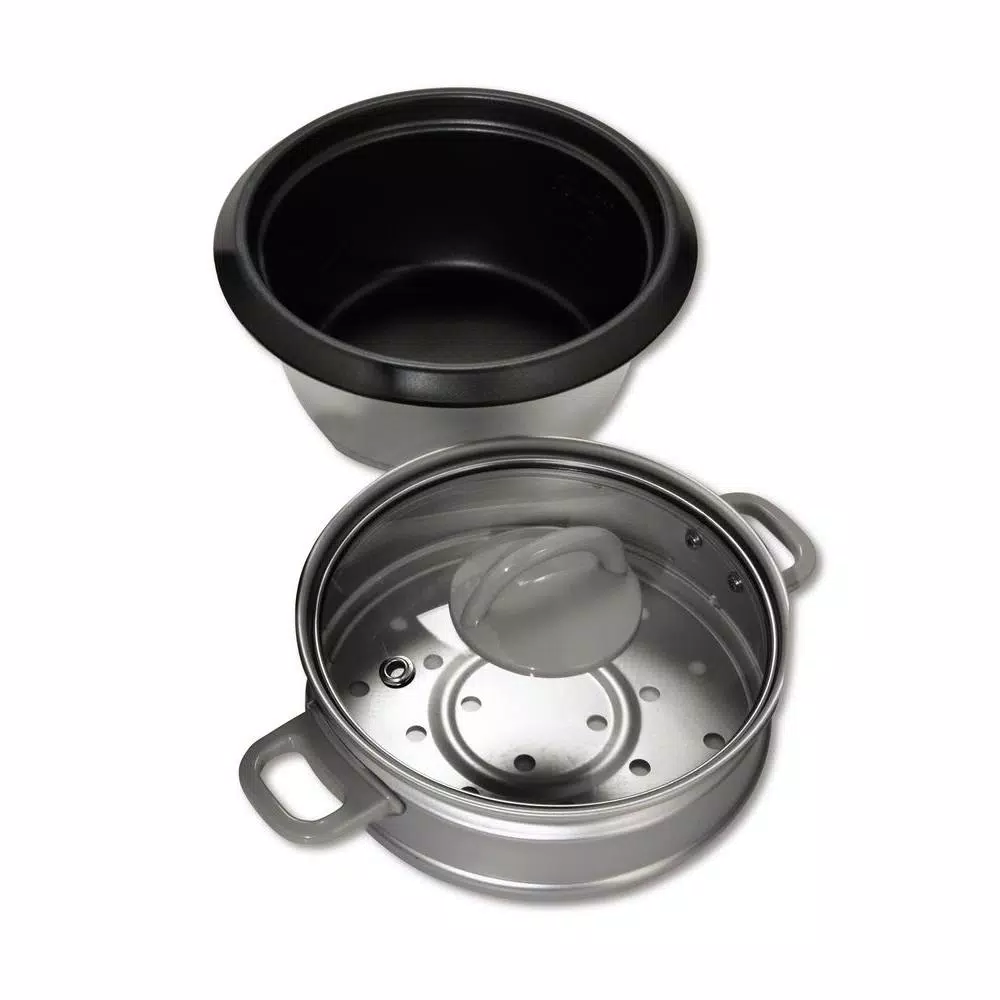 Cookers Oster 6-Cup Red Rice Cooker With Steaming Tray, Measuring Cup And Rice Paddle 5 Cookers Oster 6-Cup Red Rice Cooker With Steaming Tray, Measuring Cup And Rice Paddle - Image 3