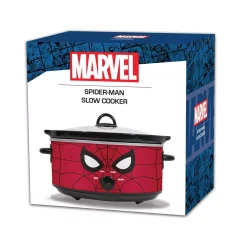Cookers Uncanny Brands Marvel Spider-Man 7qt. Red Slow Cooker -Dessert Makers Popular Store red uncanny brands slow cookers sc mvc smc 1f 1000
