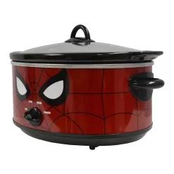 Cookers Uncanny Brands Marvel Spider-Man 7qt. Red Slow Cooker -Dessert Makers Popular Store red uncanny brands slow cookers sc mvc smc 4f 1000