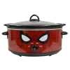 Cookers Uncanny Brands Marvel Spider-Man 7qt. Red Slow Cooker 2 Cookers Uncanny Brands Marvel Spider-Man 7qt. Red Slow Cooker -Dessert Makers Popular Store red uncanny brands slow cookers sc mvc smc 64 1000