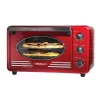 Toasters Nostalgia Retro 1500 W 12-Slice Retro Red Convection Toaster Oven With Built In Timer 2 Toasters Nostalgia Retro 1500 W 12-Slice Retro Red Convection Toaster Oven With Built In Timer -Dessert Makers Popular Store retro red nostalgia toaster ovens rtov2rr 64 1000