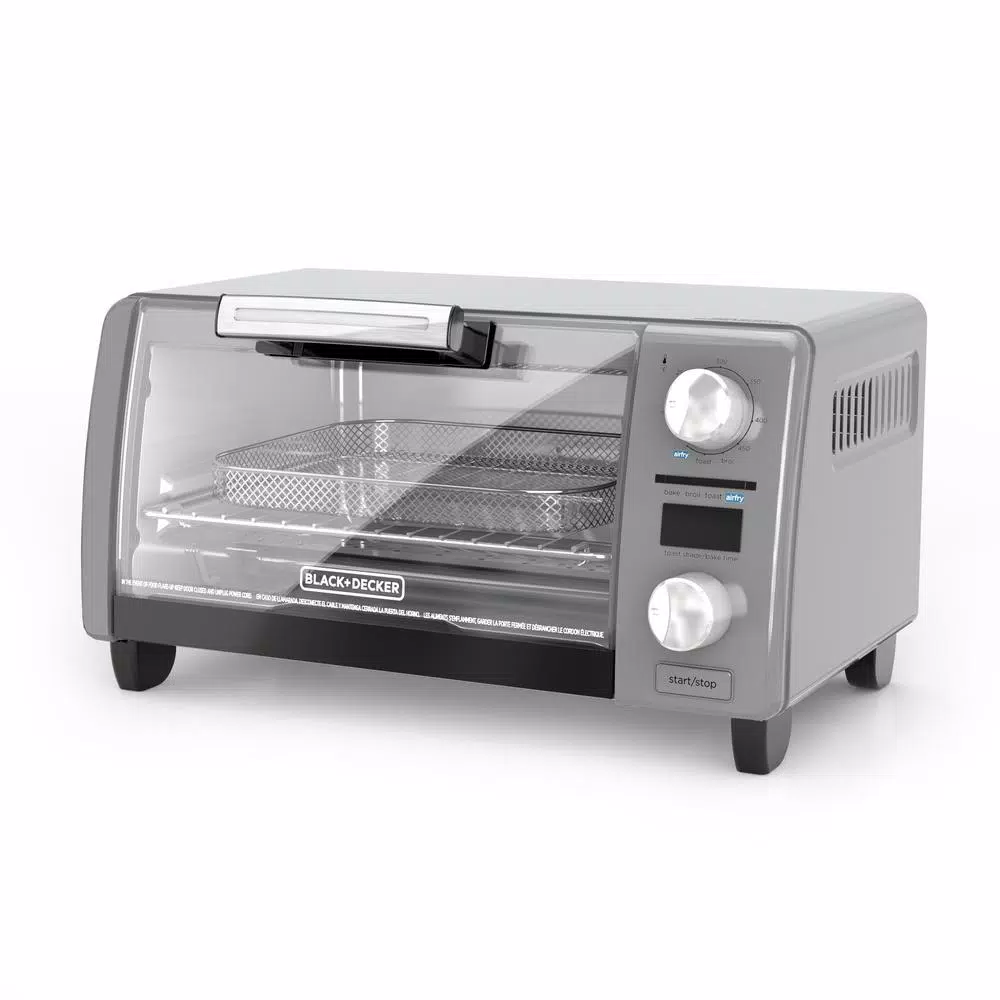 Toasters BLACK+DECKER Crisp ‘n Bake 4-Slice Silver Countertop Oven 3 Toasters BLACK+DECKER Crisp ‘n Bake 4-Slice Silver Countertop Oven