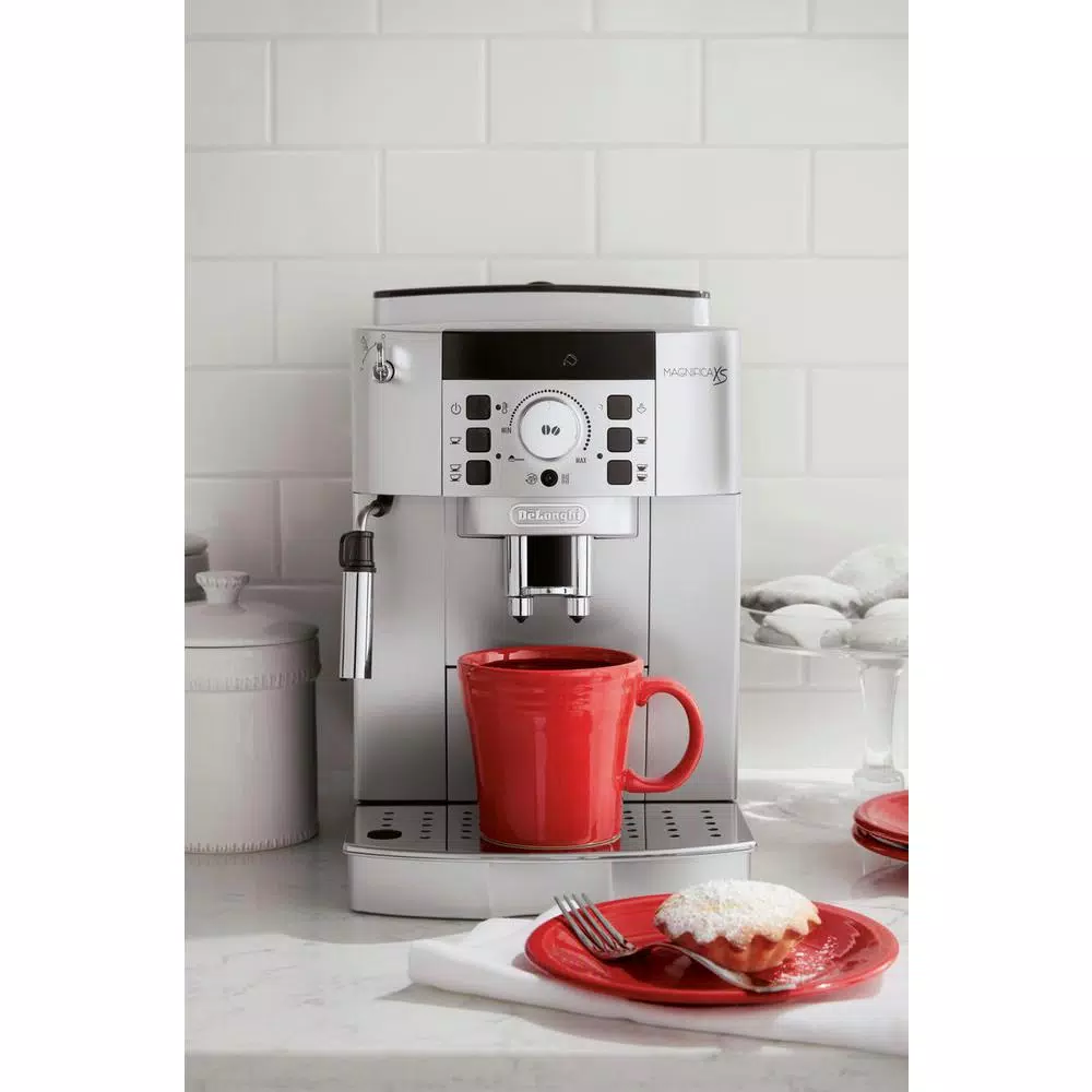 Coffee Makers DeLonghi Magnifica XS Compact Fully Automatic Black And Silver Espresso Machine And Cappuccino Maker 9 Coffee Makers DeLonghi Magnifica XS Compact Fully Automatic Black And Silver Espresso Machine And Cappuccino Maker - Image 7