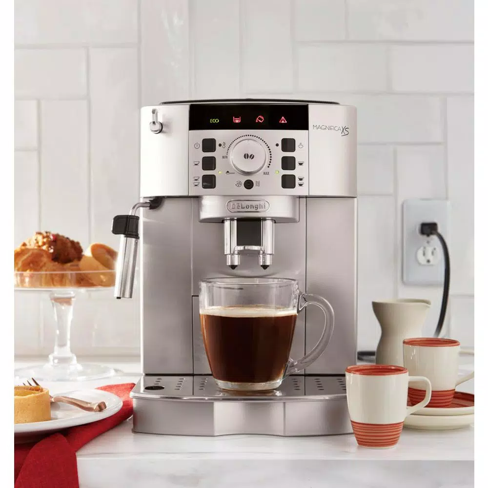 Coffee Makers DeLonghi Magnifica XS Compact Fully Automatic Black And Silver Espresso Machine And Cappuccino Maker 7 Coffee Makers DeLonghi Magnifica XS Compact Fully Automatic Black And Silver Espresso Machine And Cappuccino Maker - Image 5