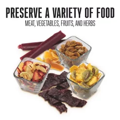 Food Processing Weston Plus 6-Tray Black And Silver Food Dehydrator With Built-In Timer -Dessert Makers Popular Store silver black weston dehydrators 75 0450 w 4f 1000