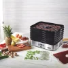 Food Processing Weston Plus 6-Tray Black And Silver Food Dehydrator With Built-In Timer 2 Food Processing Weston Plus 6-Tray Black And Silver Food Dehydrator With Built-In Timer -Dessert Makers Popular Store silver black weston dehydrators 75 0450 w 64 1000