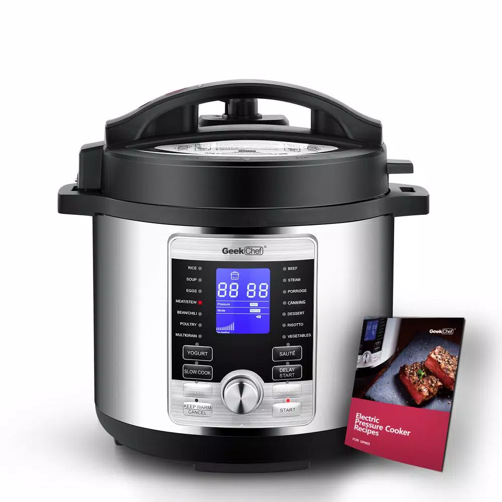 Cookers Boyel Living 6 Qt. Stainless Steel 17-in-1 Multi-Use Electric Pressure Cooker With Stainless Steel Inner Pot 7 Cookers Boyel Living 6 Qt. Stainless Steel 17-in-1 Multi-Use Electric Pressure Cooker With Stainless Steel Inner Pot - Image 5