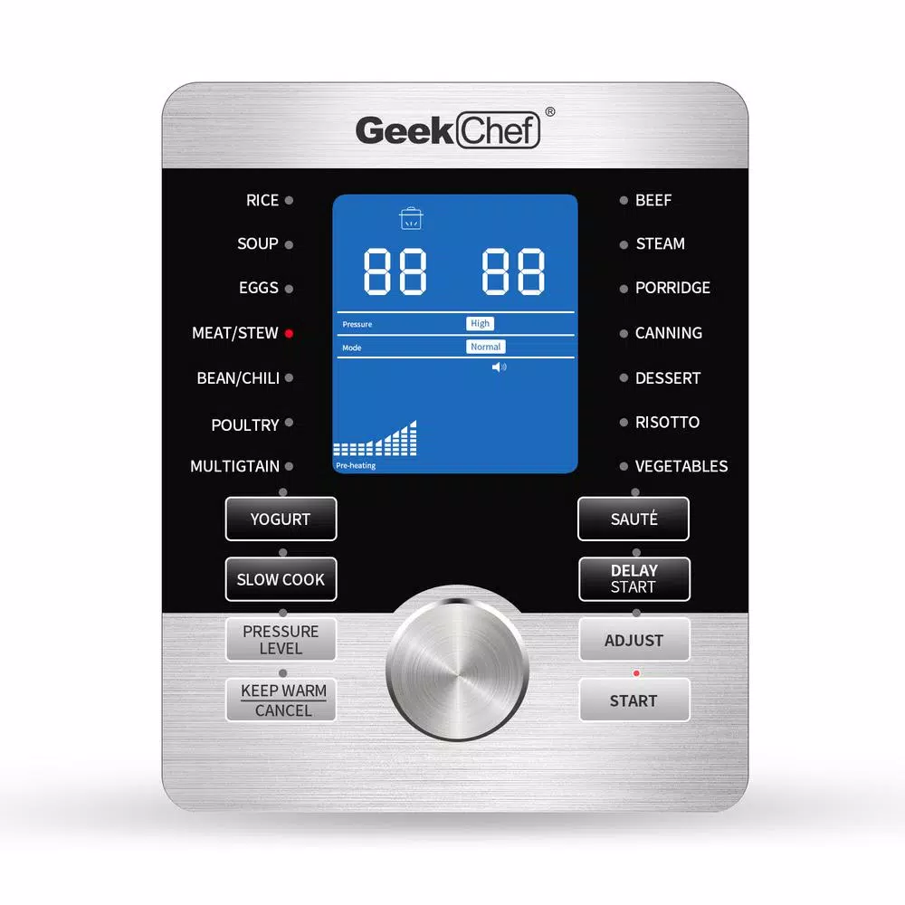 Cookers Boyel Living 6 Qt. Stainless Steel 17-in-1 Multi-Use Electric Pressure Cooker With Stainless Steel Inner Pot 8 Cookers Boyel Living 6 Qt. Stainless Steel 17-in-1 Multi-Use Electric Pressure Cooker With Stainless Steel Inner Pot - Image 6