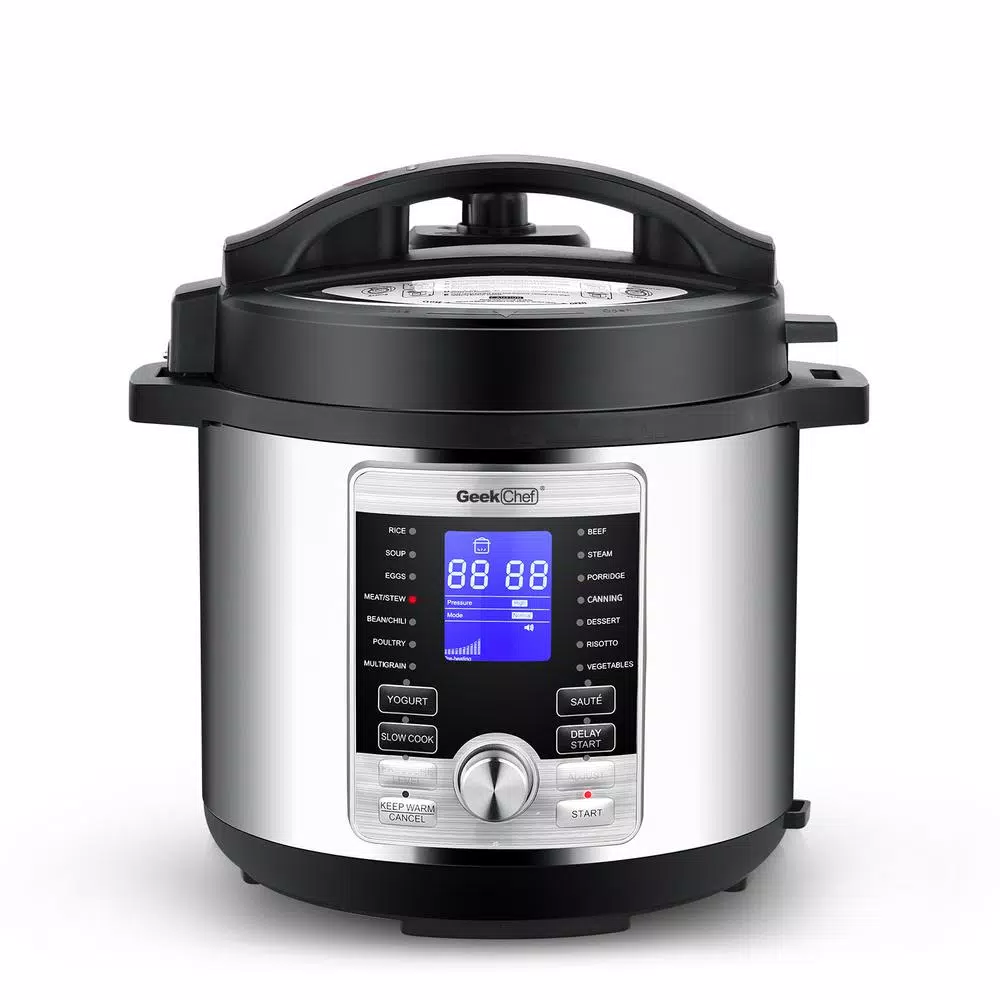 Cookers Boyel Living 6 Qt. Stainless Steel 17-in-1 Multi-Use Electric Pressure Cooker With Stainless Steel Inner Pot 3 Cookers Boyel Living 6 Qt. Stainless Steel 17-in-1 Multi-Use Electric Pressure Cooker With Stainless Steel Inner Pot