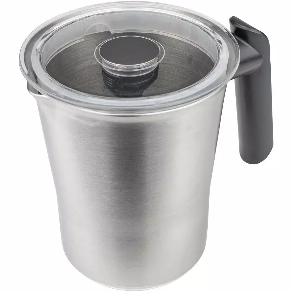 Coffee Makers Brentwood Appliances 15 Oz. Silver Cordless Electric Milk Frother With Warmer And Hot Chocolate Maker 6 Coffee Makers Brentwood Appliances 15 Oz. Silver Cordless Electric Milk Frother With Warmer And Hot Chocolate Maker - Image 4