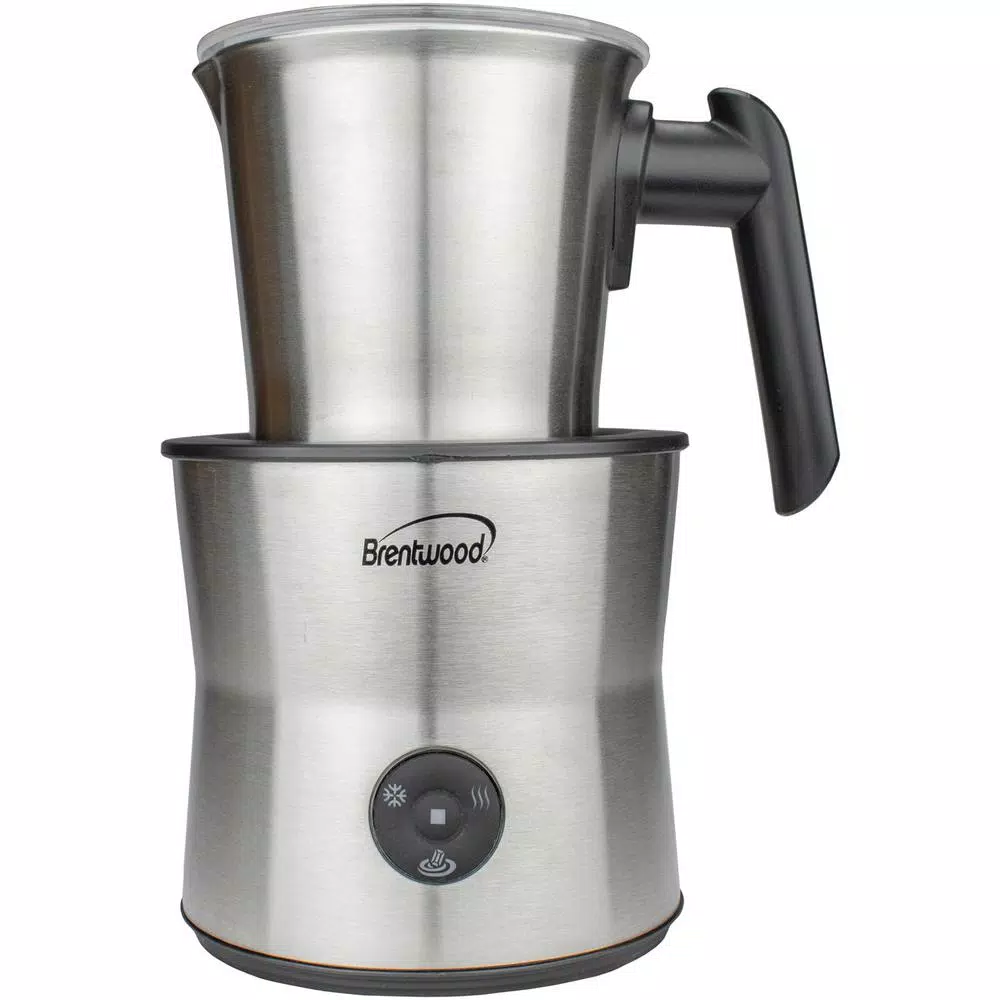 Coffee Makers Brentwood Appliances 15 Oz. Silver Cordless Electric Milk Frother With Warmer And Hot Chocolate Maker 3 Coffee Makers Brentwood Appliances 15 Oz. Silver Cordless Electric Milk Frother With Warmer And Hot Chocolate Maker
