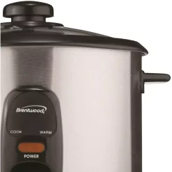 Cookers Brentwood Appliances 5-Cup Silver Rice Cooker 11 Cookers Brentwood Appliances 5-Cup Silver Rice Cooker -Dessert Makers Popular Store silver brentwood appliances rice cookers ts 10 1f 1000