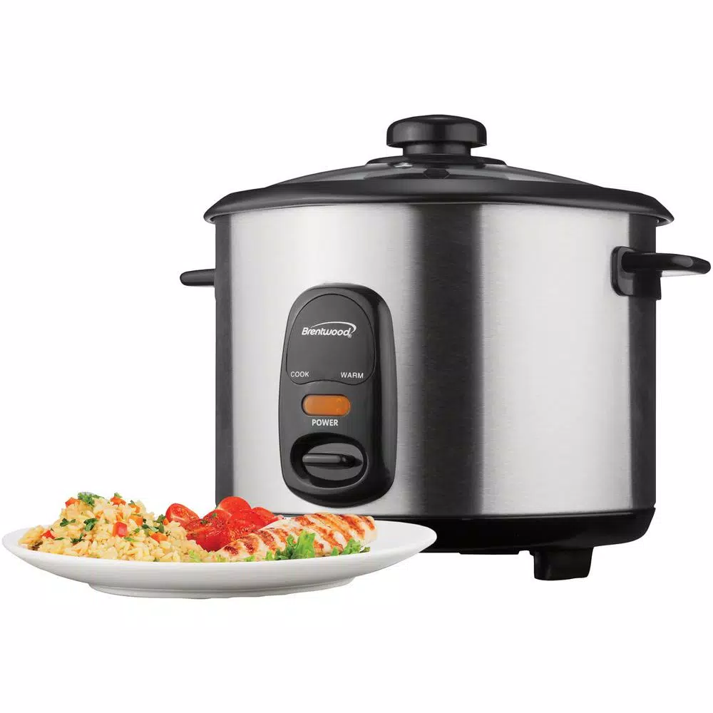 Cookers Brentwood Appliances 5-Cup Silver Rice Cooker 9 Cookers Brentwood Appliances 5-Cup Silver Rice Cooker - Image 7