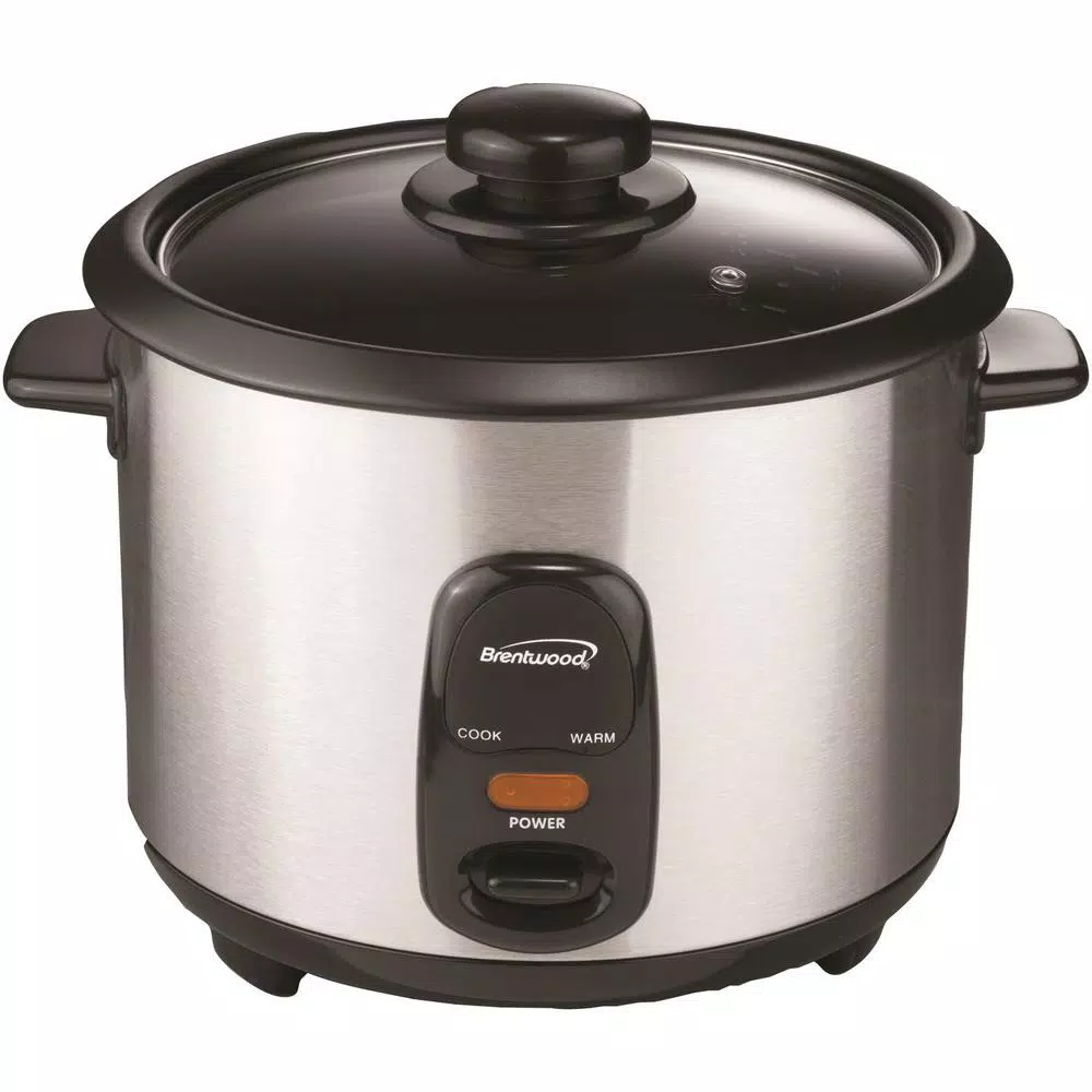 Cookers Brentwood Appliances 5-Cup Silver Rice Cooker 8 Cookers Brentwood Appliances 5-Cup Silver Rice Cooker - Image 6