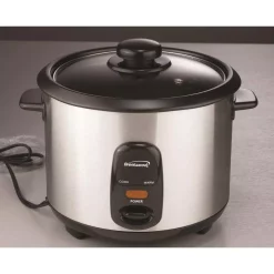 Cookers Brentwood 10-Cup Silver Rice Cooker -Dessert Makers Popular Store silver brentwood rice cookers ts 20 d4 1000