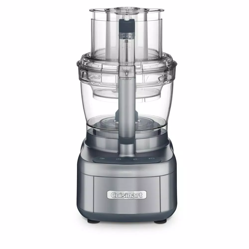 Food Processing Cuisinart Elemental 13-Cup 3-Speed Gray Food Processor And Dicing Kit 3 Food Processing Cuisinart Elemental 13-Cup 3-Speed Gray Food Processor And Dicing Kit