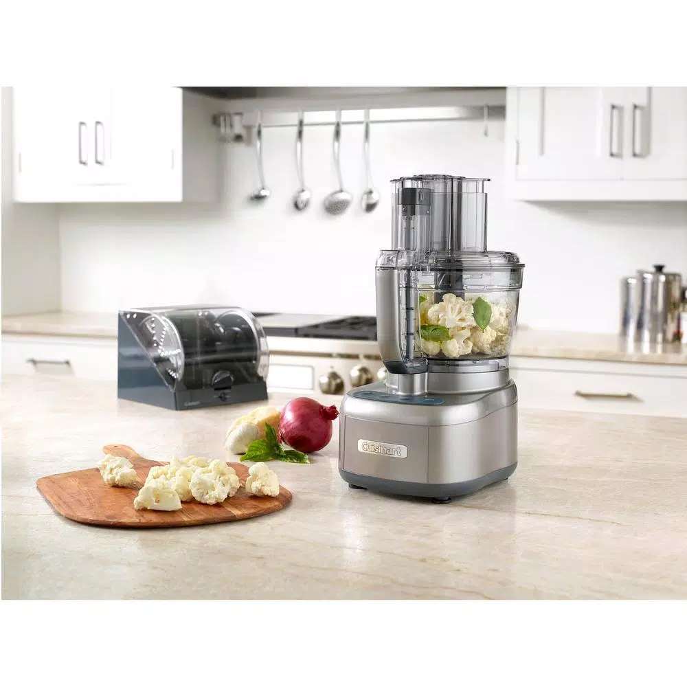 Food Processing Cuisinart Elemental 13-Cup 3-Speed Silver Food Processor And Dicing Kit 4 Food Processing Cuisinart Elemental 13-Cup 3-Speed Silver Food Processor And Dicing Kit - Image 2