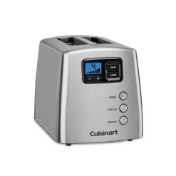 Toasters Cuisinart Touch To Toast 2-Slice Silver Wide Slot Toaster With Crumb Tray 7 Toasters Cuisinart Touch To Toast 2-Slice Silver Wide Slot Toaster With Crumb Tray -Dessert Makers Popular Store silver cuisinart pop up toasters cpt 420 4f 1000