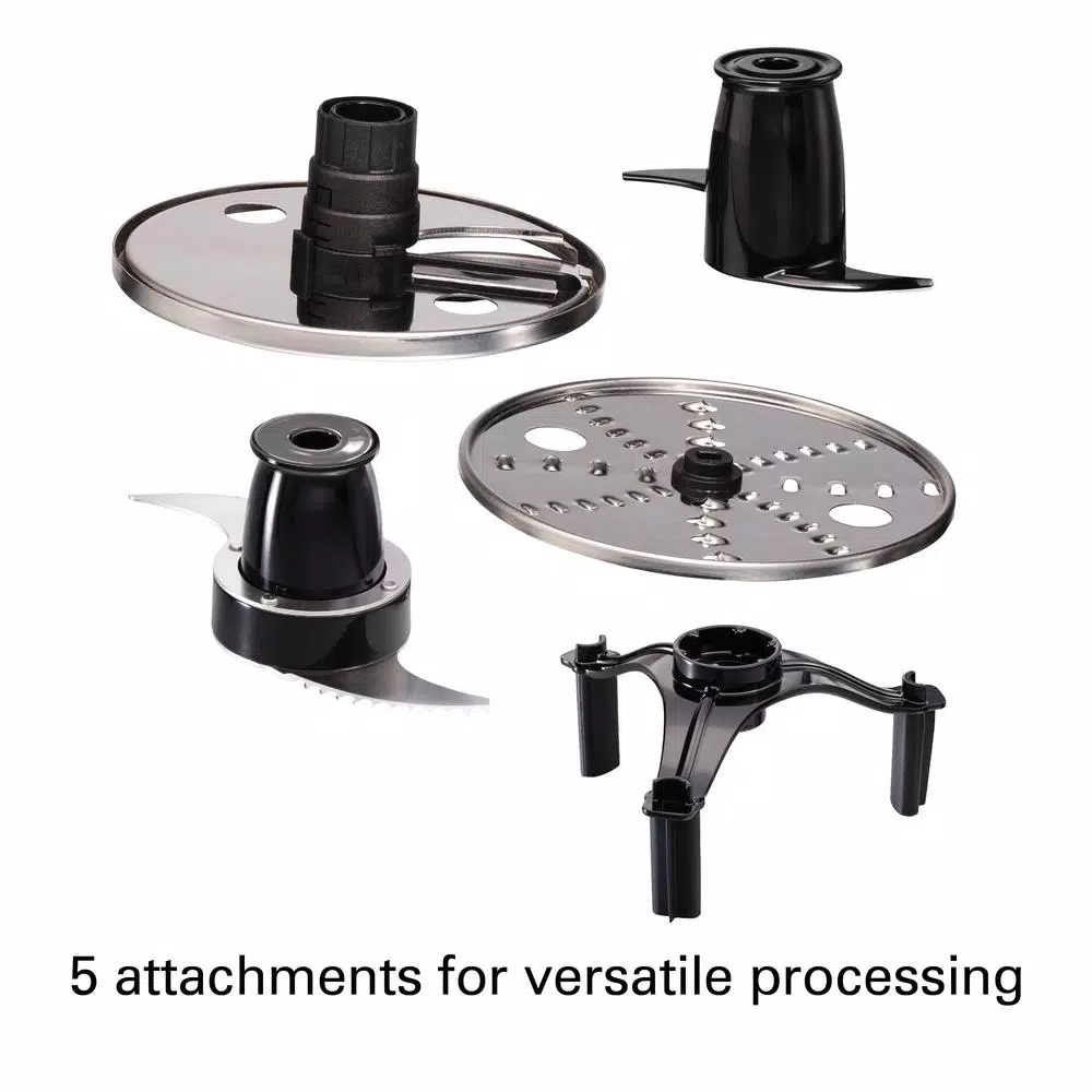 Food Processing Hamilton Beach Stack & Snap 8-Cup 3-Speed Silver Food Processor With Built-in Bowl Scraper 9 Food Processing Hamilton Beach Stack & Snap 8-Cup 3-Speed Silver Food Processor With Built-in Bowl Scraper - Image 7