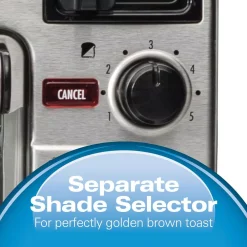 Toasters Hamilton Beach 2 In 1 1450 W 4-Slice Silver Toaster Oven With 2-Slice Toaster Slots 20 Toasters Hamilton Beach 2 In 1 1450 W 4-Slice Silver Toaster Oven With 2-Slice Toaster Slots -Dessert Makers Popular Store silver hamilton beach toaster ovens 31156 fa 1000