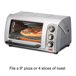 Toasters Hamilton Beach Easy Reach 1200 W 4-Slice Silver Toaster Oven With Roll Top Door 13 Toasters Hamilton Beach Easy Reach 1200 W 4-Slice Silver Toaster Oven With Roll Top Door -Dessert Makers Popular Store silver hamilton beach toaster ovens 31339 44 1000