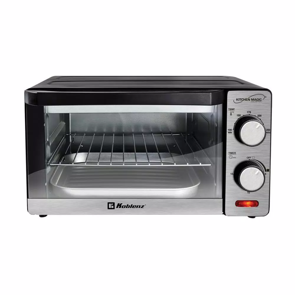 Toasters Koblenz Kitchen Magic Collection Silver 10-Liter Toaster Oven 3 Toasters Koblenz Kitchen Magic Collection Silver 10-Liter Toaster Oven