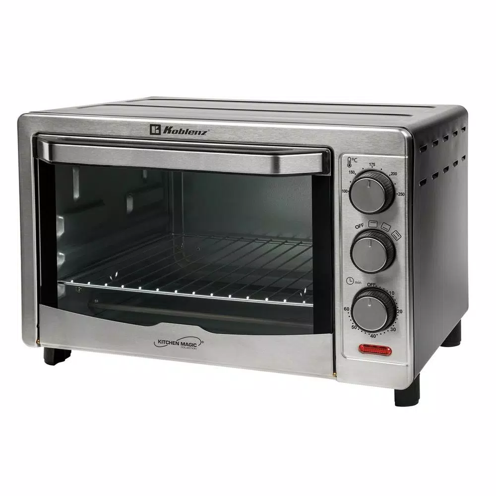 Toasters Koblenz Kitchen Magic Collection Silver 24-Liter Convection Oven 3 Toasters Koblenz Kitchen Magic Collection Silver 24-Liter Convection Oven