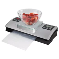 Food Processing Nesco Silver Food Vacuum Sealer With Bag Cutter 8 Food Processing Nesco Silver Food Vacuum Sealer With Bag Cutter -Dessert Makers Popular Store silver nesco food vacuum sealers vss 01 4f 1000