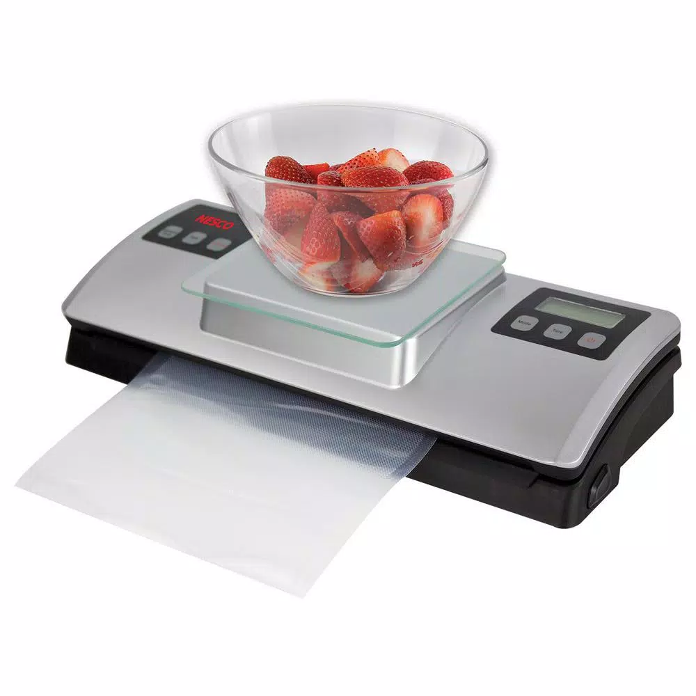 Food Processing Nesco Silver Food Vacuum Sealer With Bag Cutter 5 Food Processing Nesco Silver Food Vacuum Sealer With Bag Cutter - Image 3