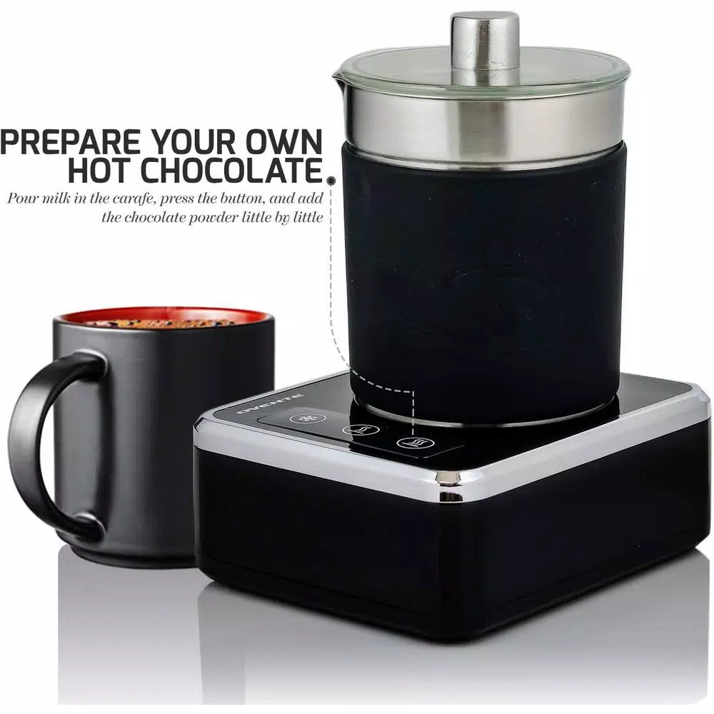 Coffee Makers Ovente 7 Oz. Stainless Steel Silver Coffee And Milk Frother With Induction Base 7 Coffee Makers Ovente 7 Oz. Stainless Steel Silver Coffee And Milk Frother With Induction Base - Image 5