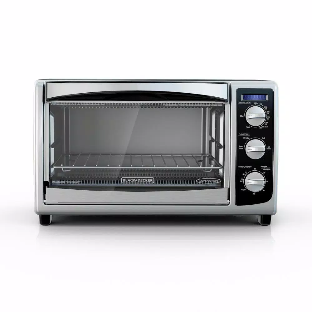 Toasters BLACK+DECKER 1500 W 6-Slice Stainless Steel Toaster Oven With Built-In Timer 4 Toasters BLACK+DECKER 1500 W 6-Slice Stainless Steel Toaster Oven With Built-In Timer - Image 2