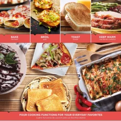 Toasters BLACK+DECKER 1500 W 6-Slice Stainless Steel Toaster Oven With Built-In Timer 16 Toasters BLACK+DECKER 1500 W 6-Slice Stainless Steel Toaster Oven With Built-In Timer -Dessert Makers Popular Store silver stainless steel black decker toaster ovens to1675b fa 1000