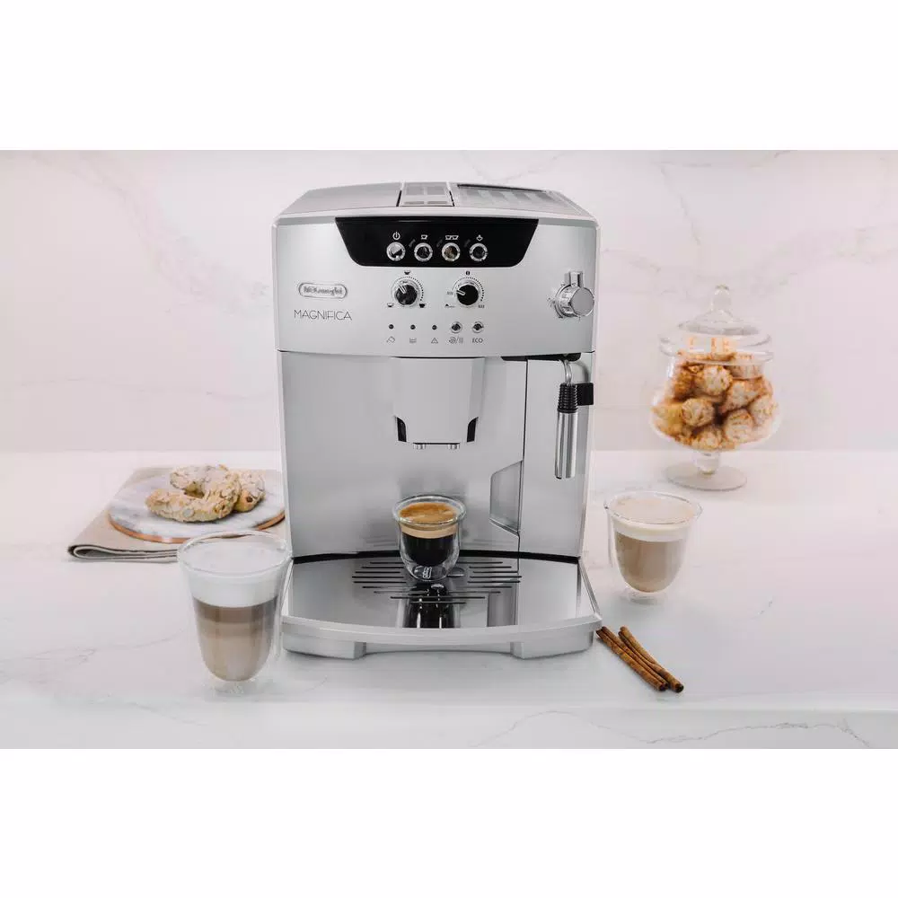 Coffee Makers DeLonghi Magnifica Fully Automatic Stainless Steel Espresso Machine With Manual Cappuccino Maker System 5 Coffee Makers DeLonghi Magnifica Fully Automatic Stainless Steel Espresso Machine With Manual Cappuccino Maker System - Image 3