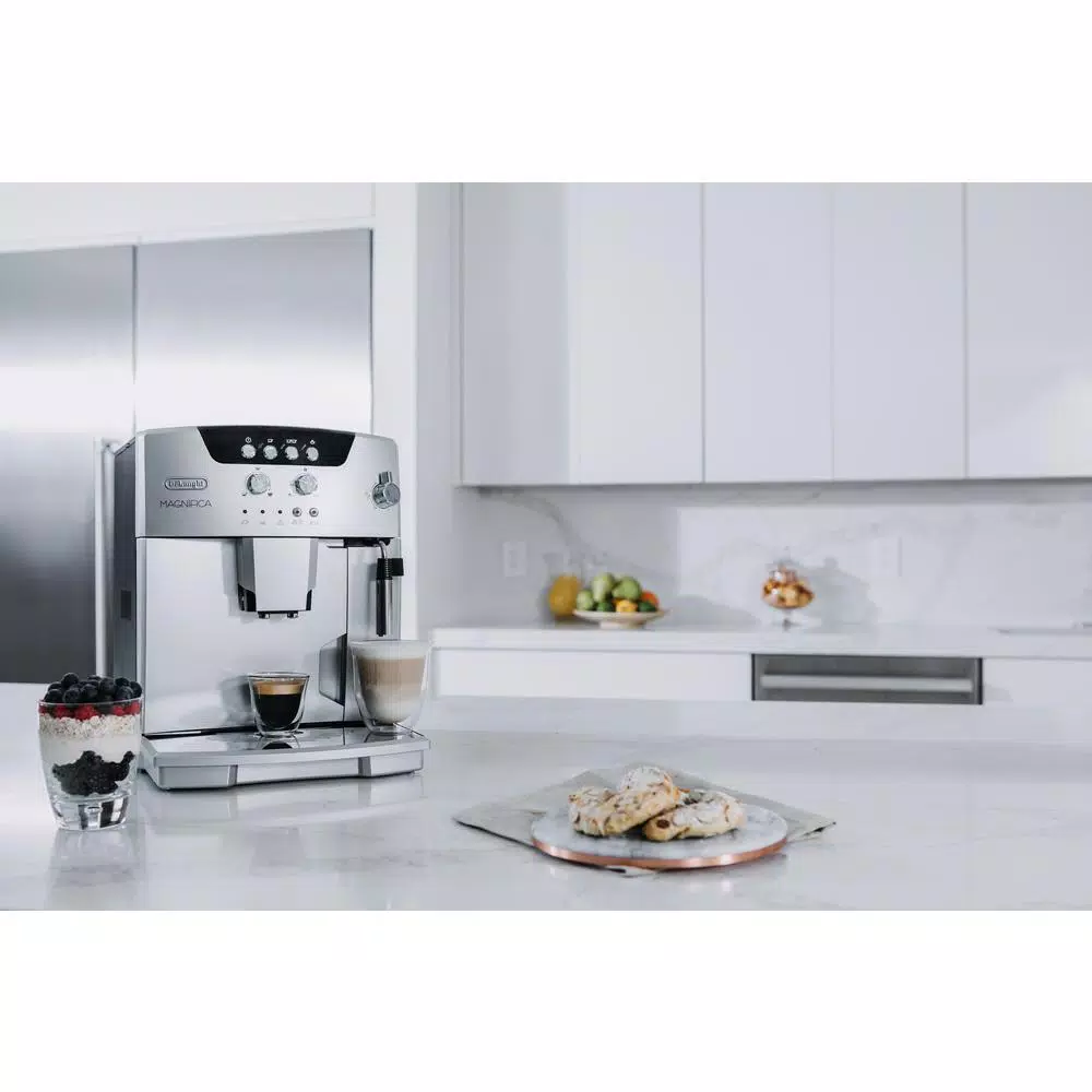 Coffee Makers DeLonghi Magnifica Fully Automatic Stainless Steel Espresso Machine With Manual Cappuccino Maker System 9 Coffee Makers DeLonghi Magnifica Fully Automatic Stainless Steel Espresso Machine With Manual Cappuccino Maker System - Image 7