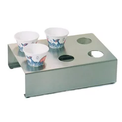 Mixers Paragon Stainless Steel Snow Cone Holder And Food Tray Attachment For Paragon Snow Cone Machine