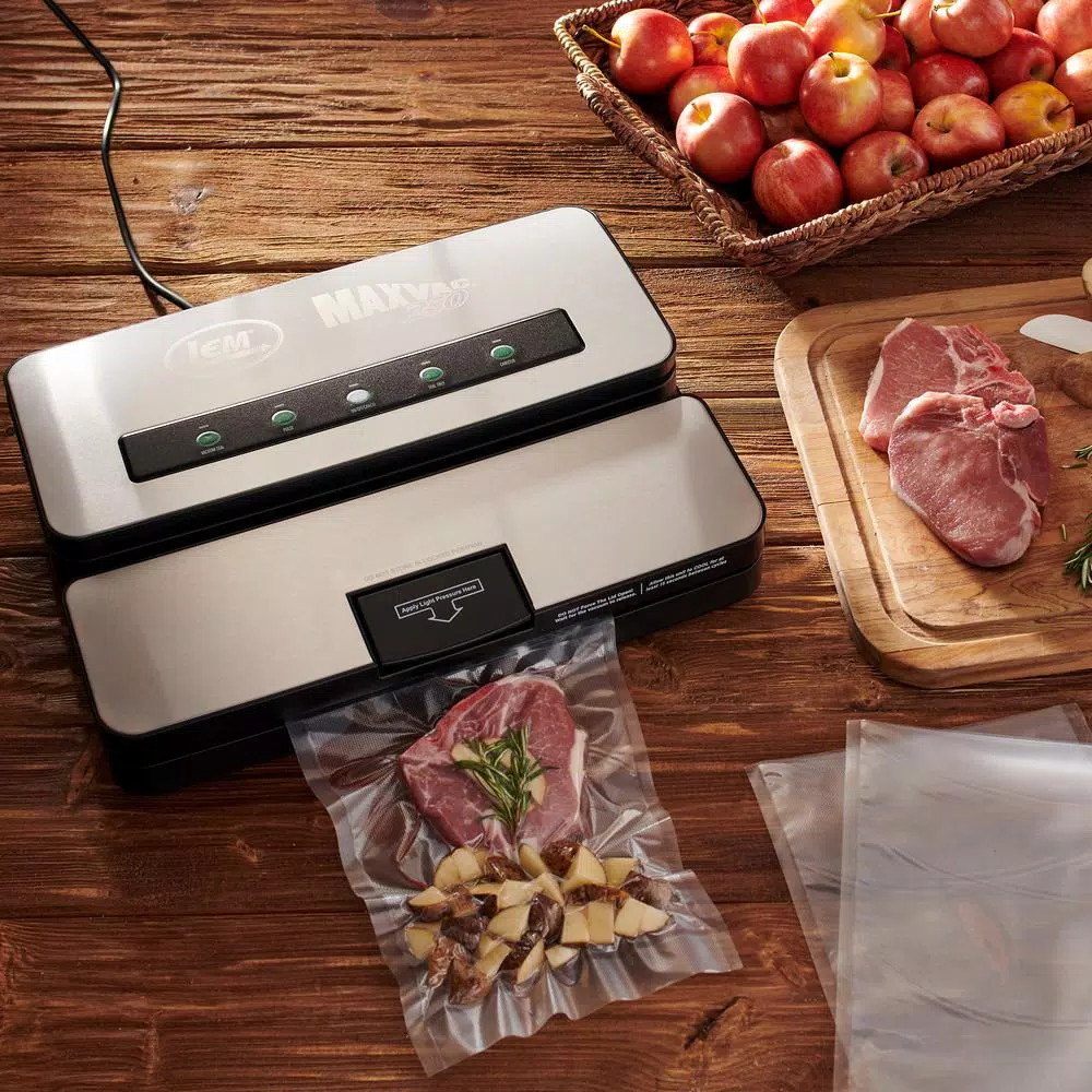 Food Processing LEM Stainless Steel Vacuum Sealer With Bag Cutter And Holder 7 Food Processing LEM Stainless Steel Vacuum Sealer With Bag Cutter And Holder - Image 5