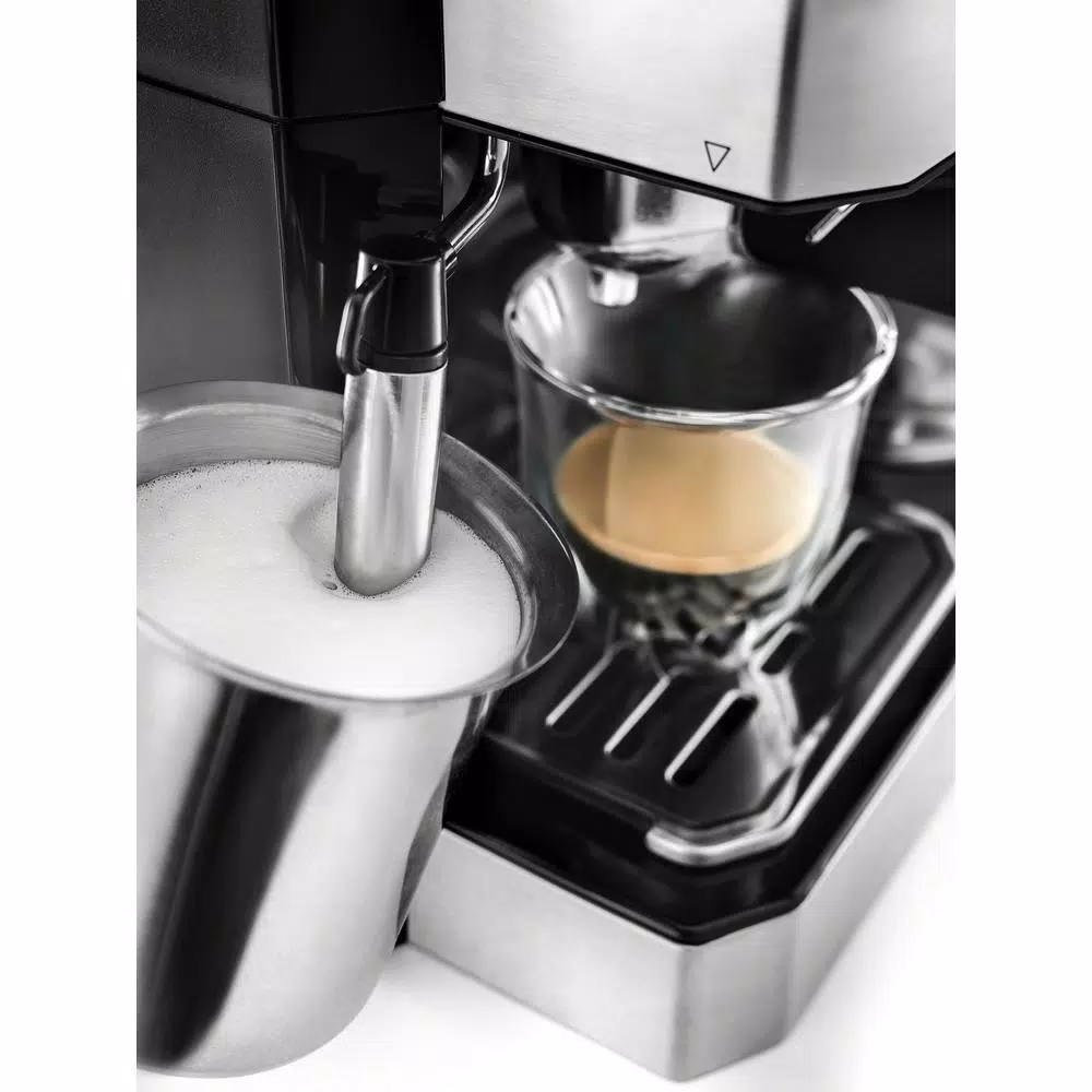 Coffee Makers DeLonghi All-In-One 10-Cup Stainless Steel Espresso Machine And Drip Coffee Maker 7 Coffee Makers DeLonghi All-In-One 10-Cup Stainless Steel Espresso Machine And Drip Coffee Maker - Image 5