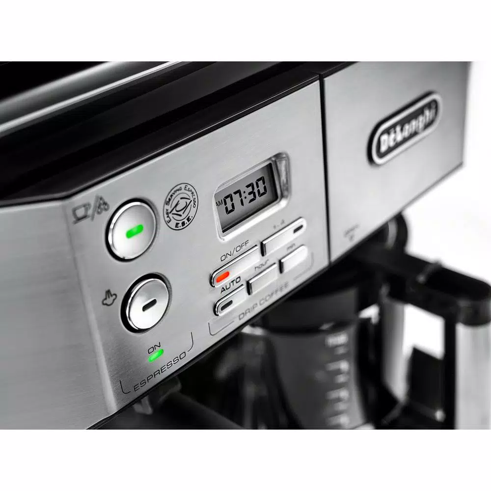 Coffee Makers DeLonghi All-In-One 10-Cup Stainless Steel Espresso Machine And Drip Coffee Maker 9 Coffee Makers DeLonghi All-In-One 10-Cup Stainless Steel Espresso Machine And Drip Coffee Maker - Image 7