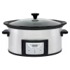 Cookers Nesco Pick-a-Pot 6 Qt. Stainless Steel Digital Slow Cooker 1 Cookers Nesco Pick-a-Pot 6 Qt. Stainless Steel Digital Slow Cooker -Dessert Makers Popular Store stainless black nesco slow cookers mc 625 64 1000