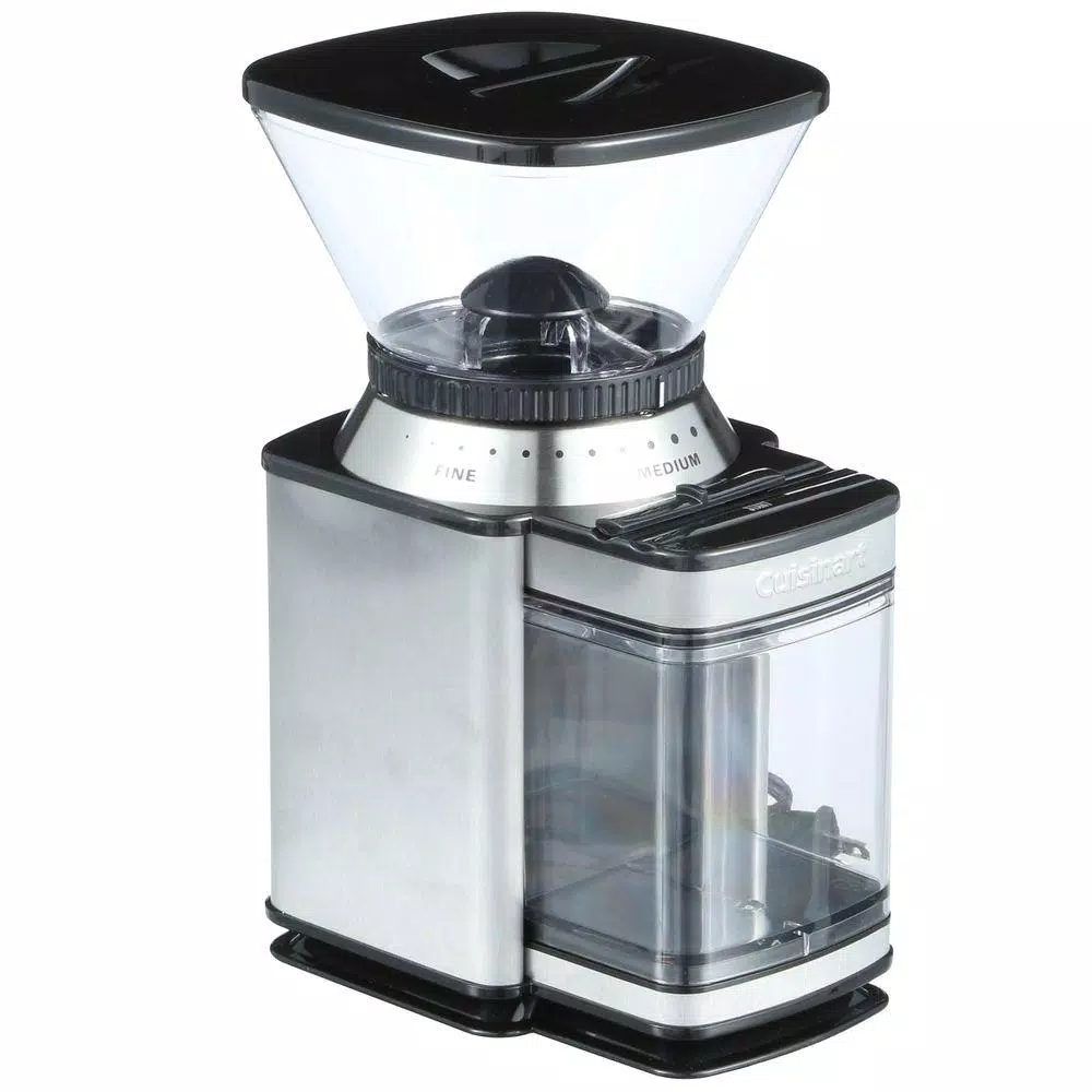 Coffee Makers Cuisinart Supreme Grind 8 Oz. Stainless Steel Burr Coffee Grinder With Adjustable Settings 4 Coffee Makers Cuisinart Supreme Grind 8 Oz. Stainless Steel Burr Coffee Grinder With Adjustable Settings - Image 2