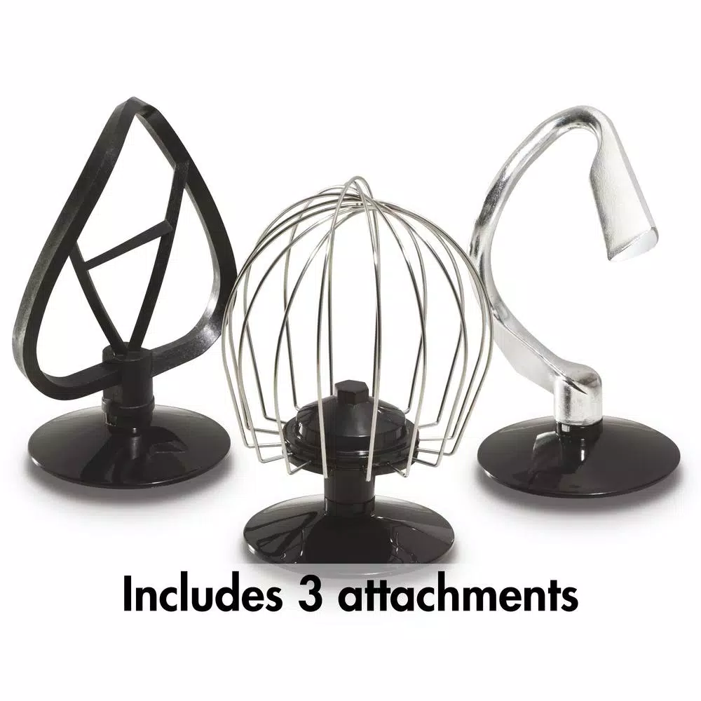 Mixers Hamilton Beach 3.5-Quart Black 6-Speed Stand Mixer 5 Mixers Hamilton Beach 3.5-Quart Black 6-Speed Stand Mixer - Image 3