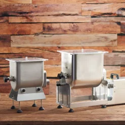 Mixers LEM Big Bite Stainless Steel Fixed Position Meat Stand Mixer 50 Lbs. For Big Bite Grinders #12 Head Or Larger -Dessert Makers Popular Store stainless lem mixer attachments 1734 4f 1000