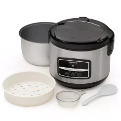Cookers Presto 16-Cup Stainless Steel Rice Cooker With Non-Stick Cooking Pot 10 Cookers Presto 16-Cup Stainless Steel Rice Cooker With Non-Stick Cooking Pot -Dessert Makers Popular Store stainless presto rice cookers 05813 1f 1000